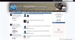 Desktop Screenshot of aguasinfronteras.es